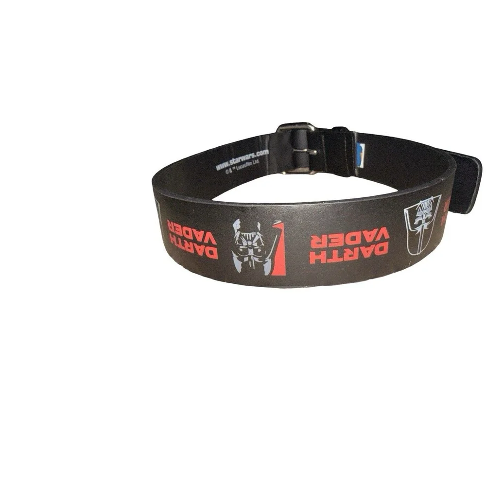 Star Wars Darth Vader Kids Belt Adjustable Youth S M L Black Disney